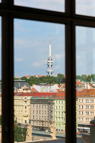 View of the TV tower in Prague