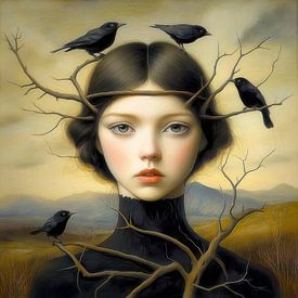 Bird Girl by Jutta Maria Pusl