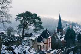 Saarburg Castle by Luis Emilio Villegas Amador