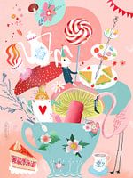Le goûter d'Alice au pays des merveilles