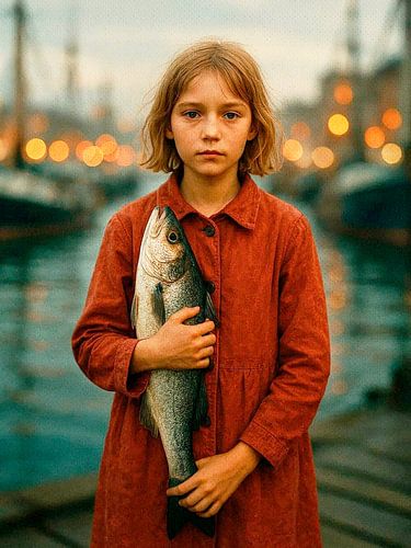 Fish in Hand 03 van Fernando Vieira