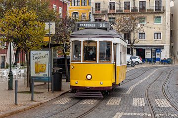 Tramway 28, Lisbon, Portugal by Adelheid Smitt