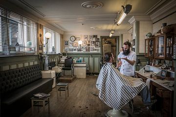 Barbershop 'New York' Rotterdam van Pierre Verhoeven