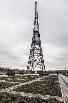 radio toren in  Gliwice Polen van Eric van Nieuwland