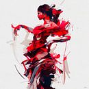 Dynamische Flamenco danseres van Lauri Creates thumbnail