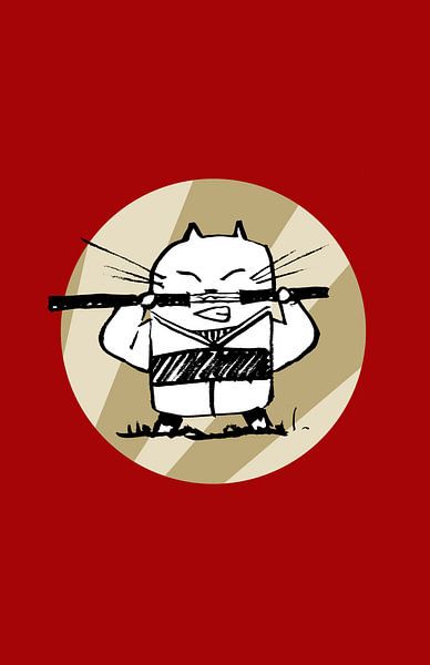 momoneko katana by Péchane Sumie