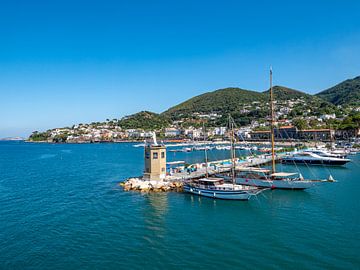 Haven van het eiland Ischia in Italië van Animaflora PicsStock