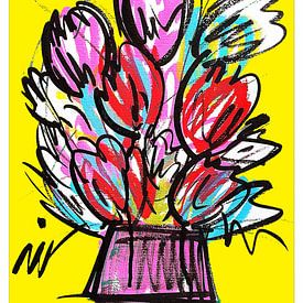 Tulips from Amsterdam #3 by Mister Artsy