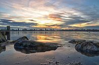 Sunset Lake Kralingen, Rotterdam by Frans Blok - photos, art and other wall decoration thumbnail