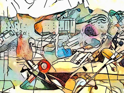 Kandinsky ontmoet Marseille, Motief 6