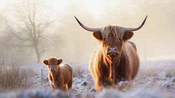 Scottish Highlanders: The Power of Mother and Klaf by ByNoukk