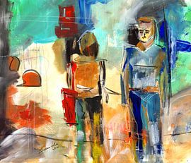 Flirt im Vorbeigehen by Katarina Niksic