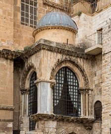 Dome at the Holy Sepulchre in Jerusalem, Israel by Joost Adriaanse