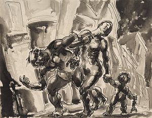 Der Trunkenbold, Alfred Ost, 1930
