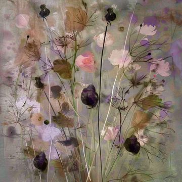 Whisper of Field Flowers by Color Square