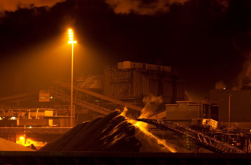 IJmuiden by night par Monique Struijs