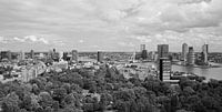 Die Skyline der Stadt Rotterdam von MS Fotografie | Marc van der Stelt Miniaturansicht