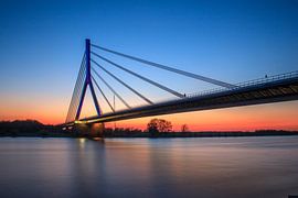 Pont sur le Rhin inférieur à Wesel