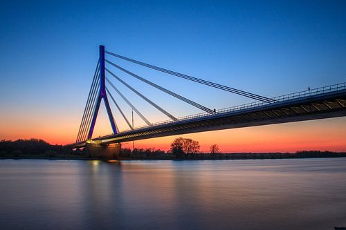 Lower Rhine Bridge Wesel by Frank Heldt