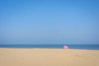 Parasol on the Beach by Johan Vanbockryck thumbnail