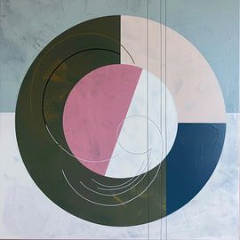 Bauhaus Japandi Abstract | Modern abstract by Art Whims