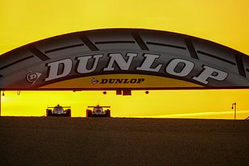 Sonnenaufgang in Le Mans