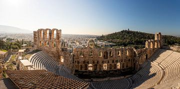 Oud theater in Athene