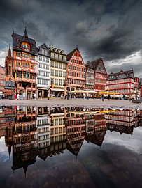 Half-timbered houses in Römergerg by Rong Yang