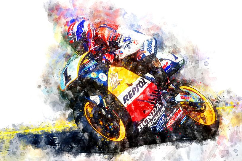 Mick Doohan par Theodor Decker