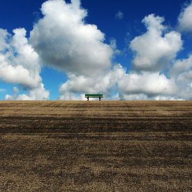 Lonely bench von Martin van der Plas