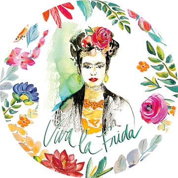 Fridas Flower Fancy I, Kristy Rice van Wild Apple