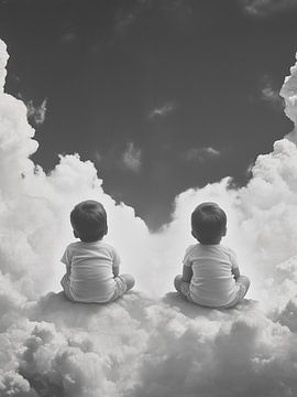Tweeling in de wolken van Mijke Konijn