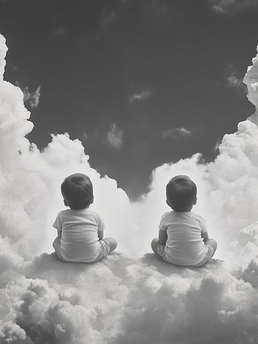 Tweeling in de wolken