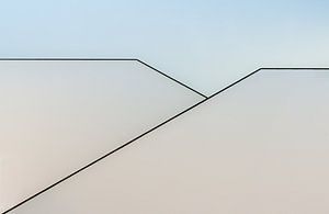 Trappenhuis in abstract