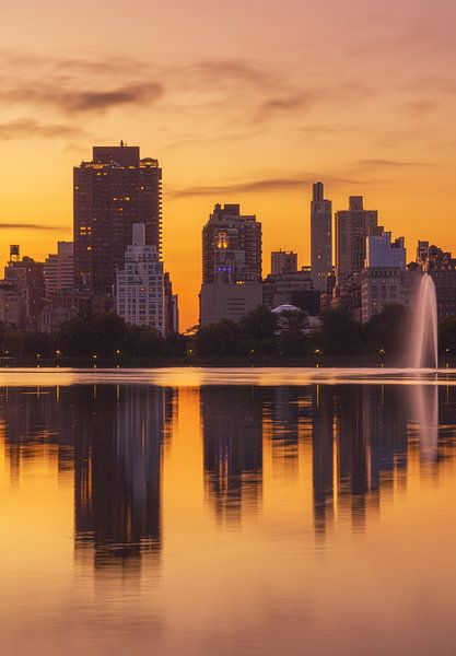 Sunrise Central Park New York City - USA by Marcel Kerdijk