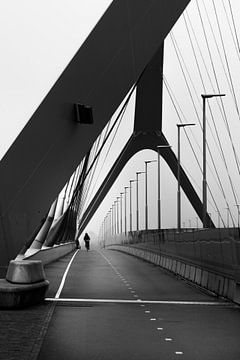 Cycling on the Oversteek in Nijmegen by Patrick Verhoef