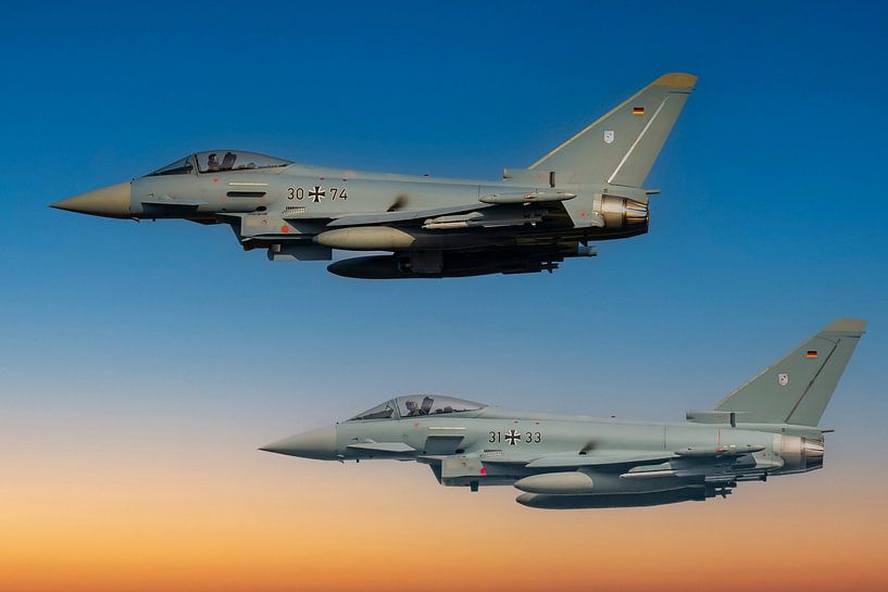 Eurofighter Typhoon (Eurofighter EFA 2000) Germany by Gert Hilbink
