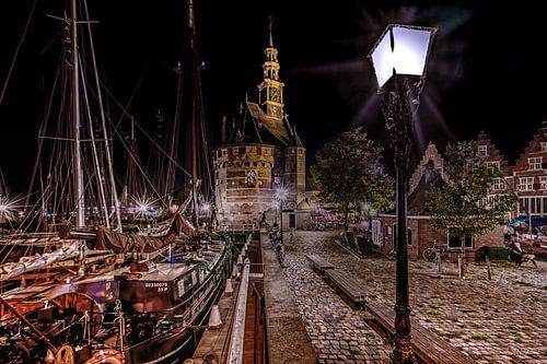 Hoorn Hoofdtoren avond