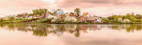 Village at Sunrise. by Roman Robroek - Photos of Abandoned Buildings