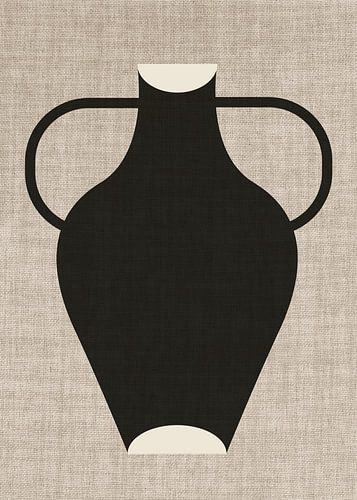 TW Living - Linen collection - vase black three
