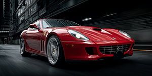 Roter Ferrari 559