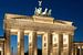 Brandenburger Tor Berlin zur blauen Stunde von Frank Herrmann