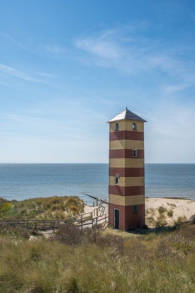 Lighthouse at Dishoek in the cape dunes by John van de Gazelle fotografie