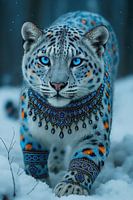 Mythischer Tiger auf dem Vormarsch