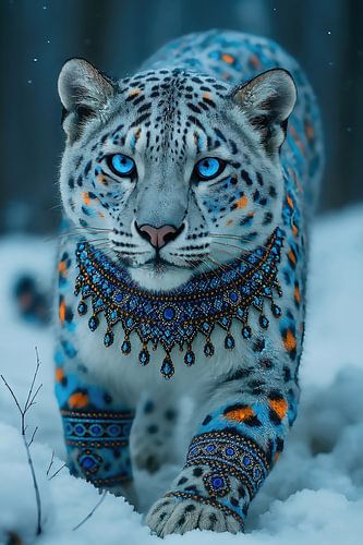 Un tigre mythique en mouvement