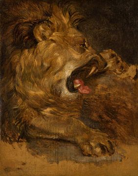 Edwin Landseer, Studie van een leeuw, 1822