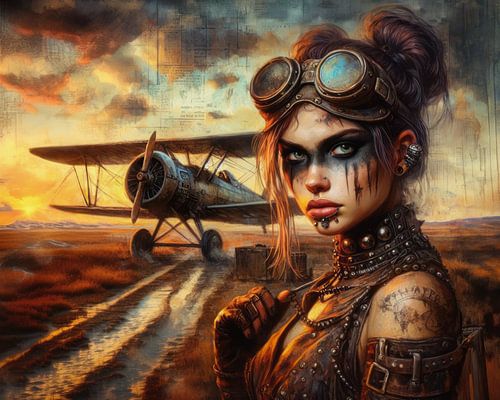 Steampunk portrait