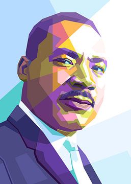 Martin Luther King Jr. van zQ Artwork