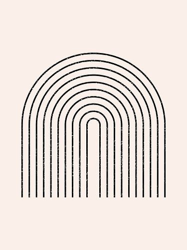 Retro jaren 20 vintage geometrische vorm in Bauhaus stijl. nr.1