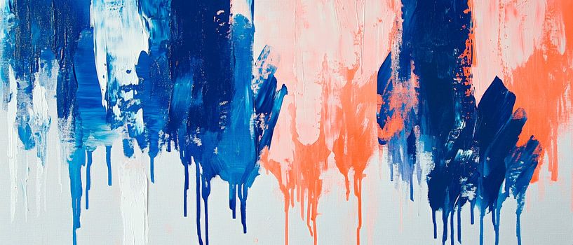 Rush of colour - Dripping dreams by Poster Art Shop